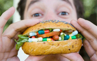 Pills are no substitute for food.