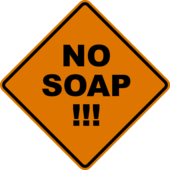 no soap