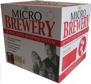 Un kit de boîte pour créer votre propre microbrasserie.