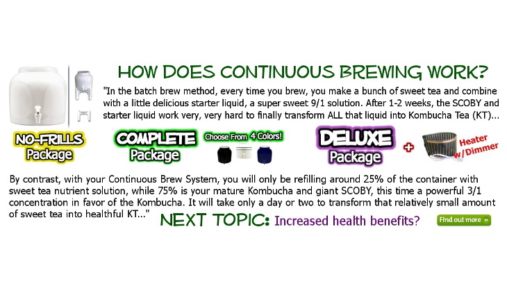 How Does Continuous Brew Kombucha Work 