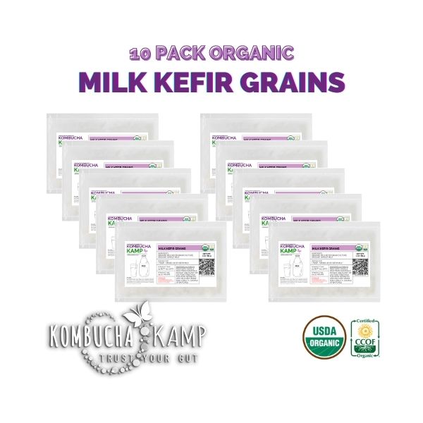 Fresh Milk Kefir Grains