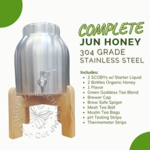 Stainless Steel Vessel With JUN Continuous Brew Complete Package